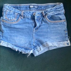 Light Grey Jean shorts